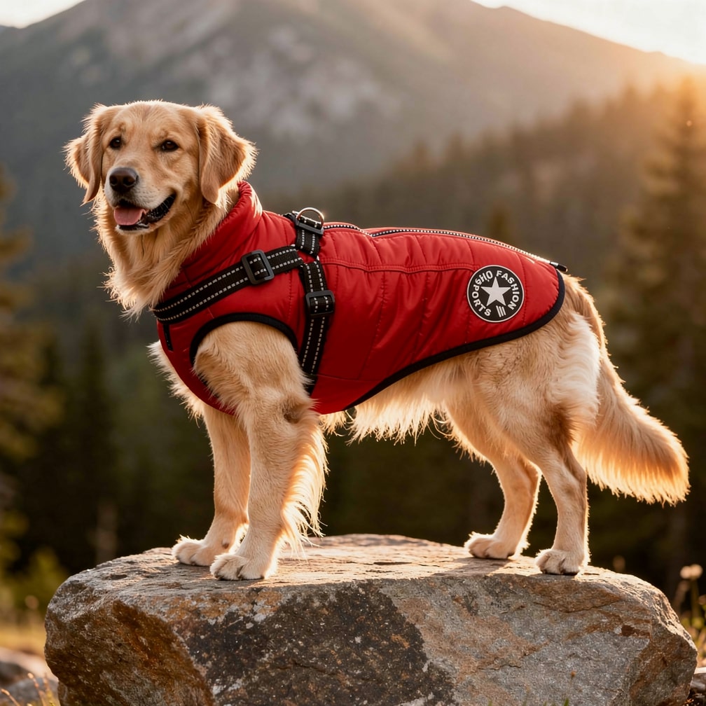 Ultimate Winter Coat for Dogs with Built-in Harness