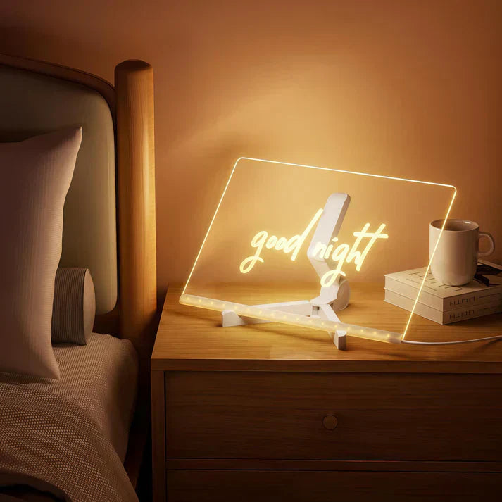 Illuminated Creativity Board | Write, Draw, and Plan