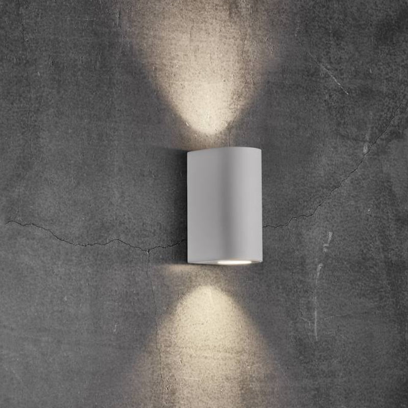 Stylish Dual-Glow Plaster Wall Fixture for Modern Interiors