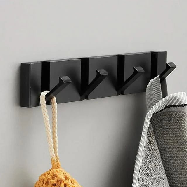 Sleek Space-Saving Wall Hook with Foldable Design
