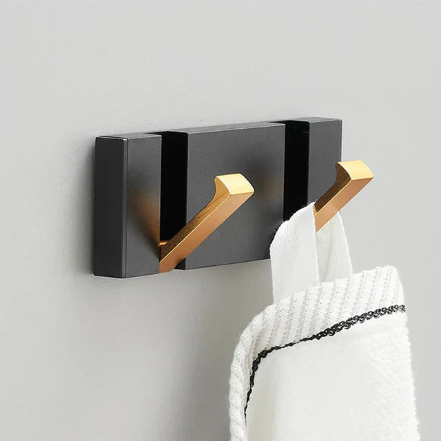 Compact Aluminum Wall Hook – Stylish & Space-Efficient Hanger