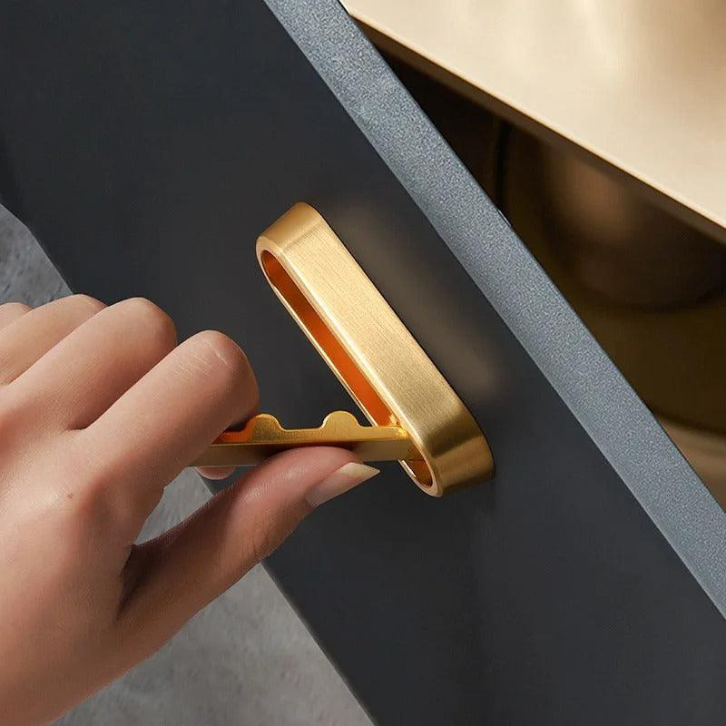 Versatile Space-Saving Wall Hook with Foldable Design
