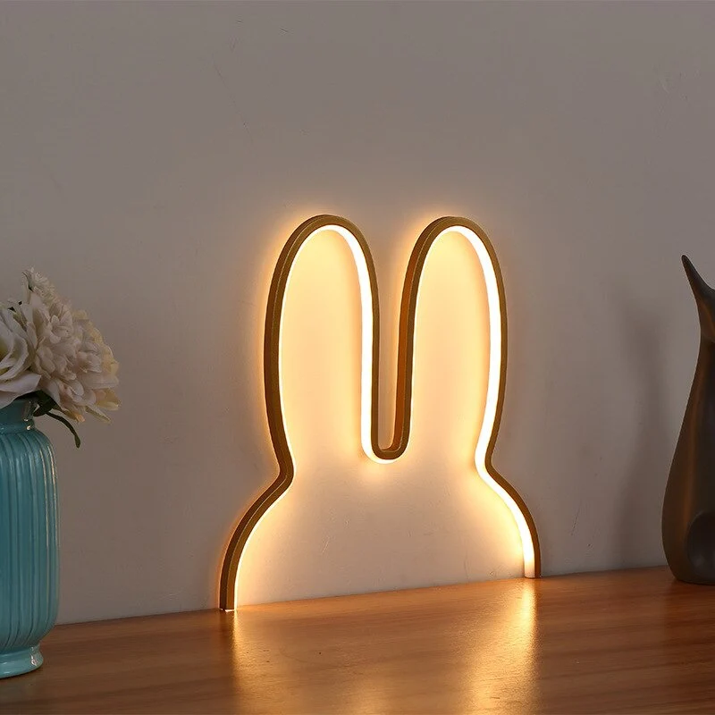 Compact Battery-Powered LED Night Light for Indoor Spaces
