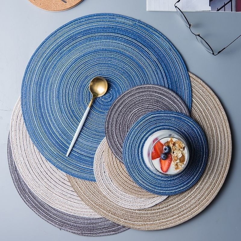 Elegant Linen Dining Mats Set – Versatile & Washable