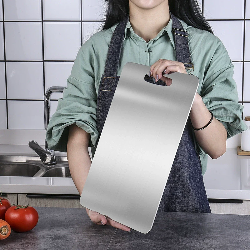 Premium Stainless Steel Food Prep Board for Everyday Use