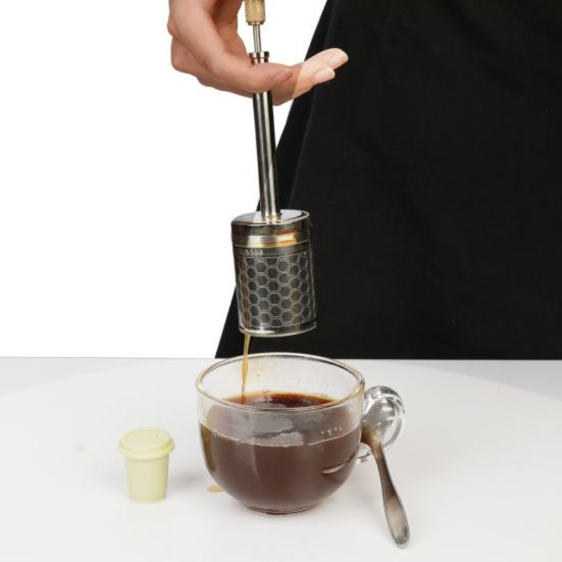 Travel-Friendly Stainless Steel Brew Master for Coffee & Tea