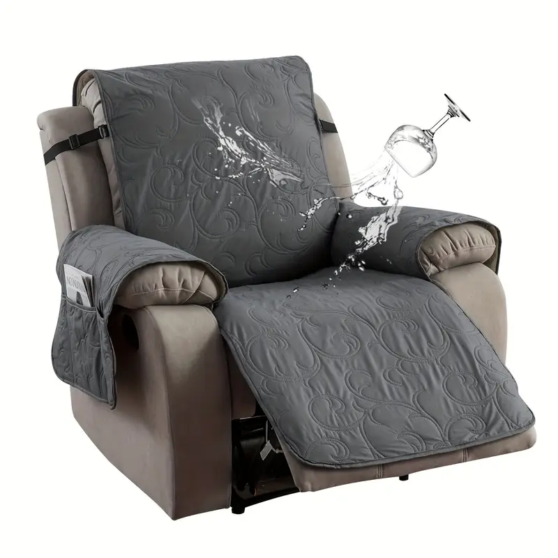 Water-Resistant Recliner Cover – Soft & Washable Protector