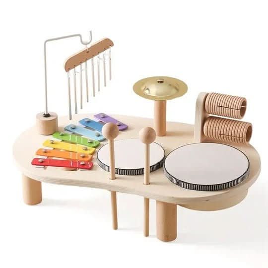 Enchanting Wooden Music Toy Collection for Young Explorers