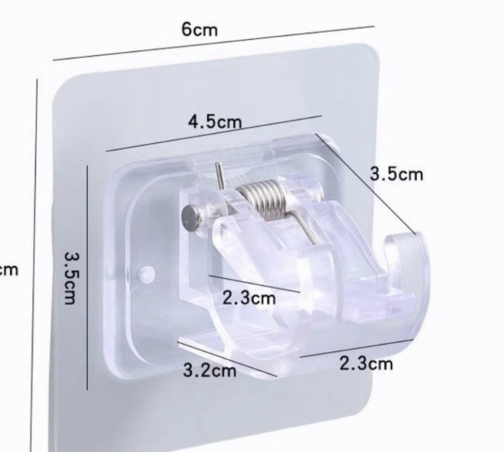Innovative No-Drill Hooks for Hanging Rods | StickEase