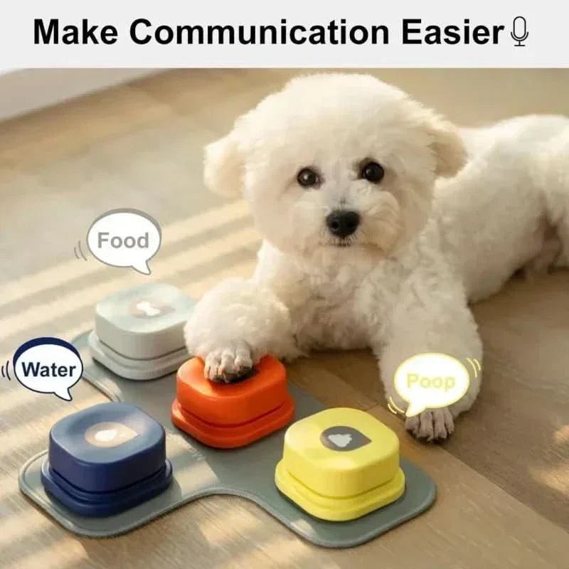 Engaging Audio Buttons for Enhanced Dog Interaction