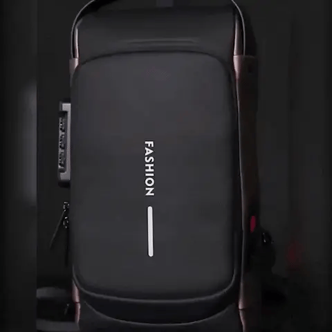 Crossbody Bag with Hidden Compartments for Theft Protection