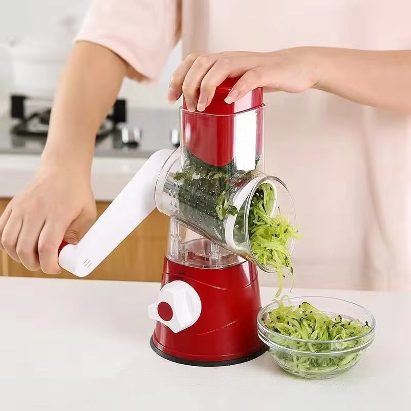 QuickPrep Pro Slicer – Effortless Drum Grater for Fast Meal Prep