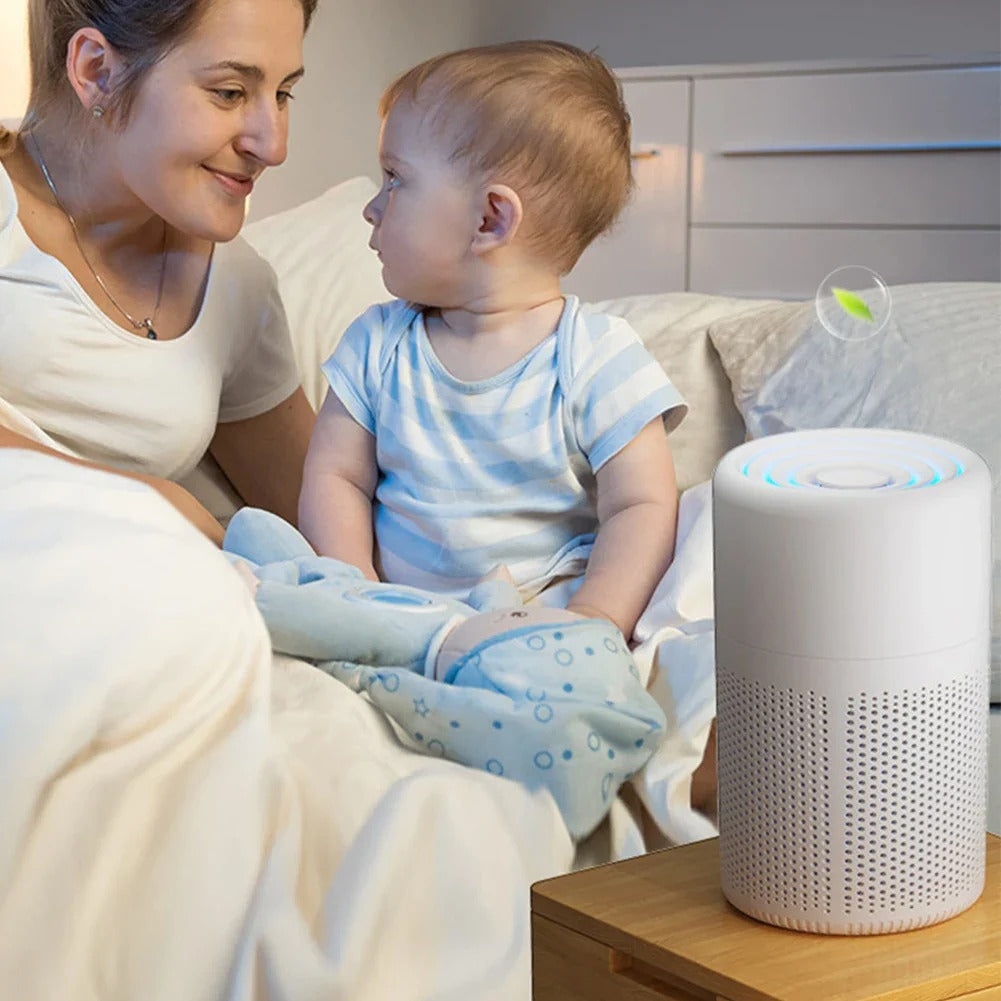 BreatheEasy Air Cleaner with Smart Touch Control