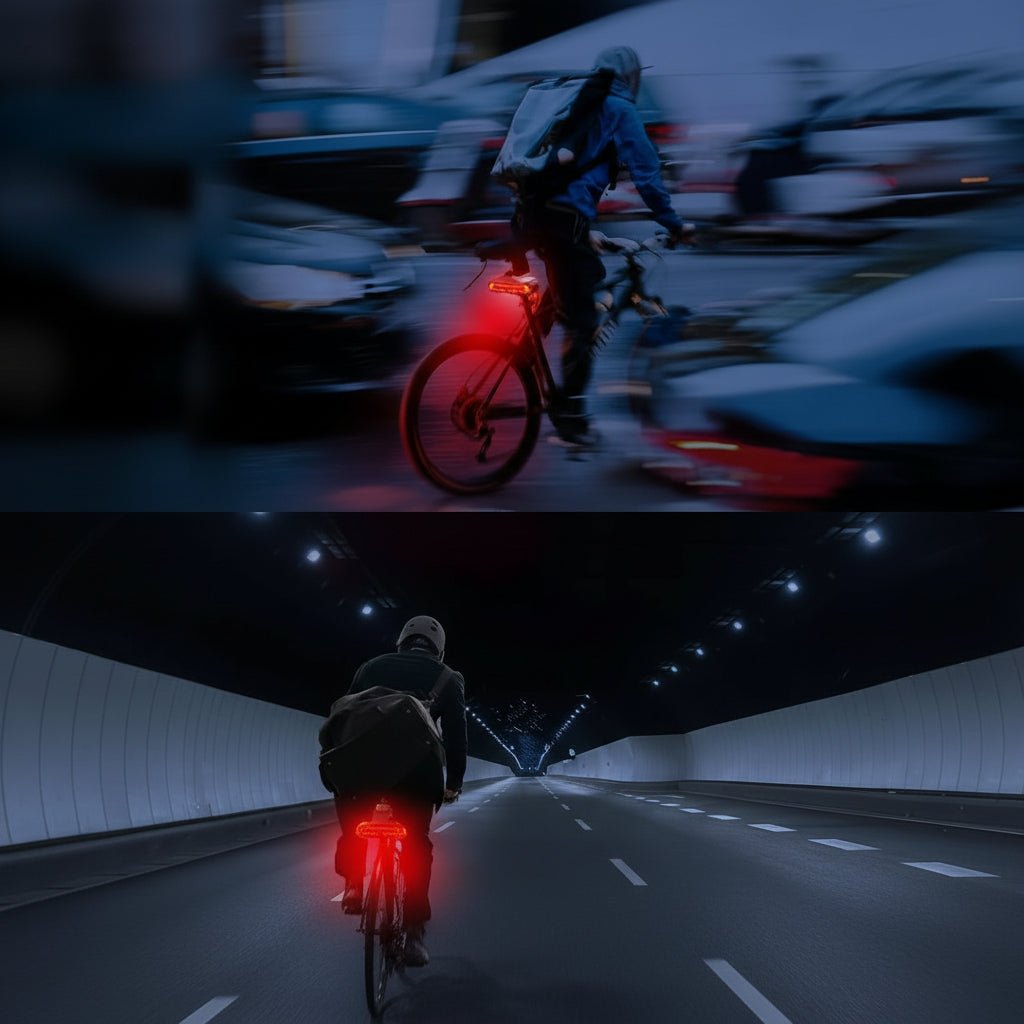 Enhanced Bicycle Tail Light with Security Alarm System