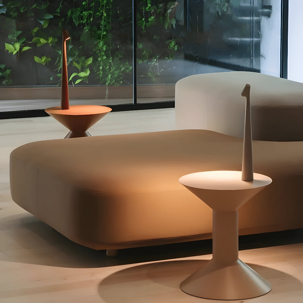 Wireless LED Table Lamp | Versatile Lighting for Home & Office | Modern Rechargeable Light | LumaGlow