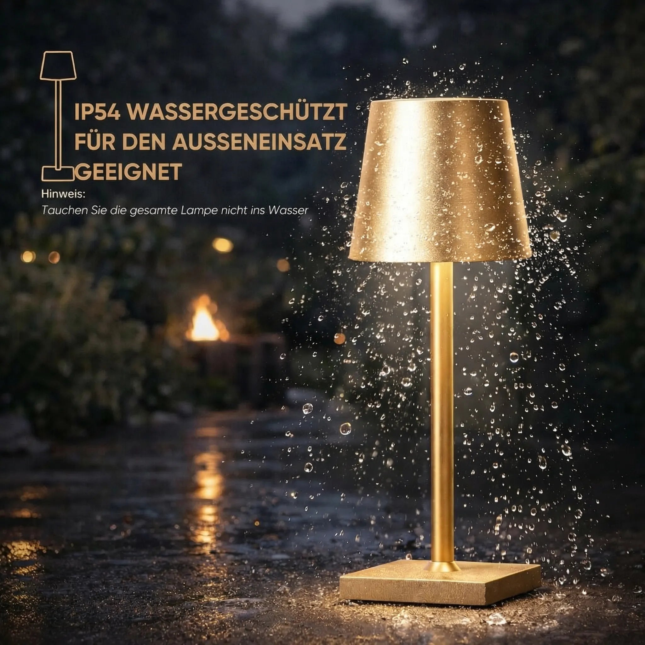 Cordless Table Lamp | Rechargeable Lighting Solution