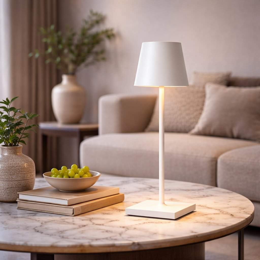 Cordless Table Lamp | Rechargeable Lighting Solution