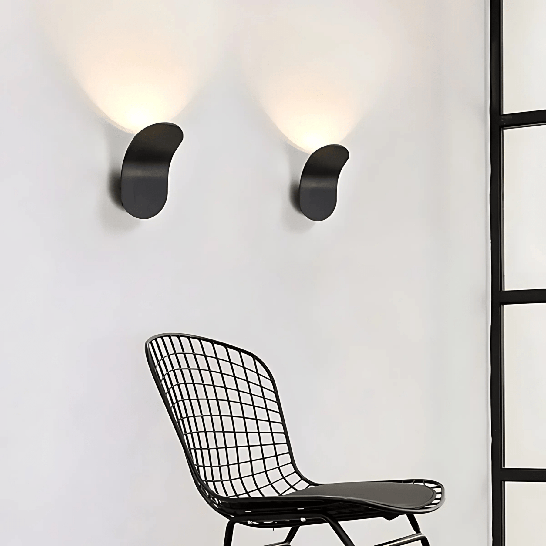 Sleek Brushed Aluminum Wall Lamp – Contemporary Elegance for Any Room
