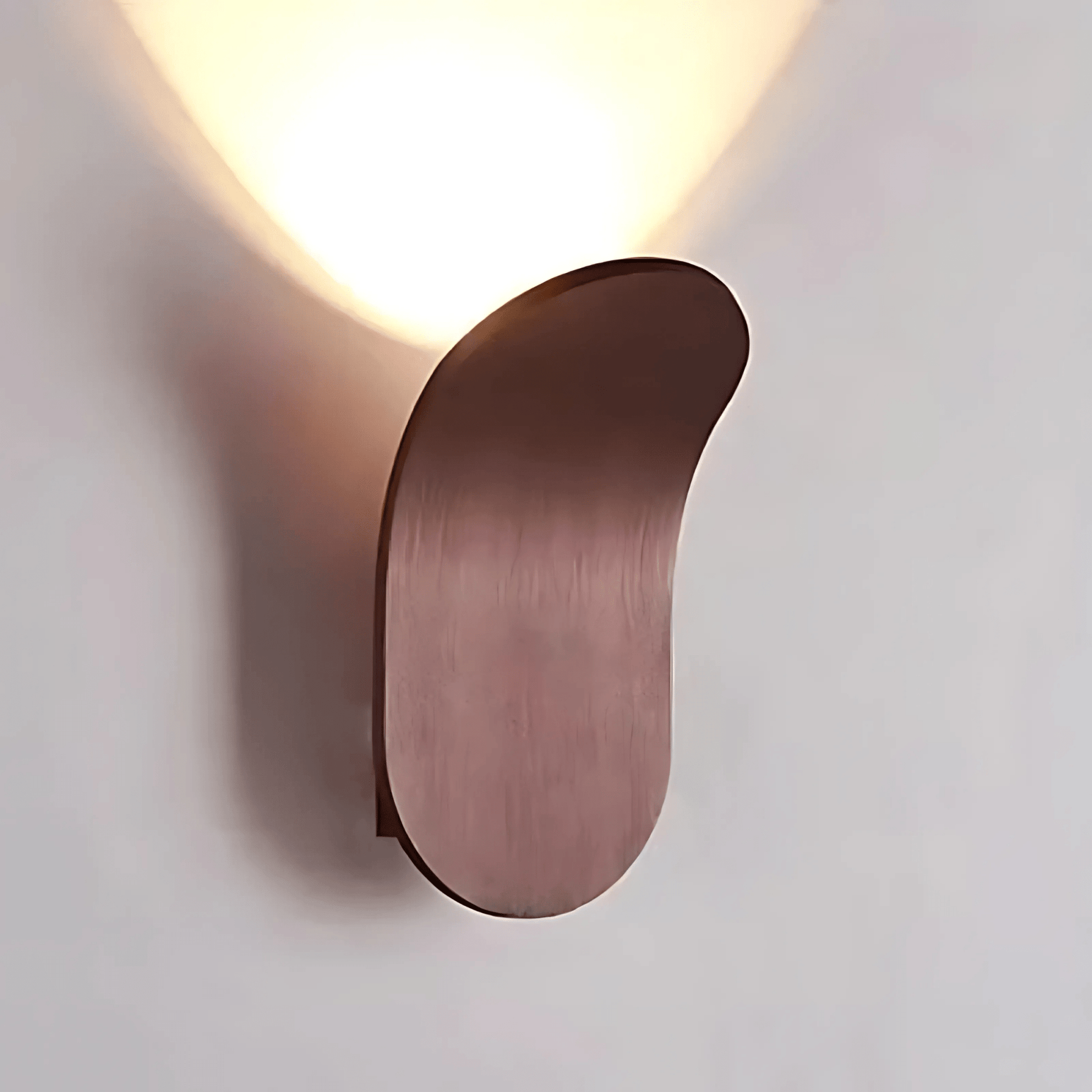 Sleek Brushed Aluminum Wall Lamp – Contemporary Elegance for Any Room