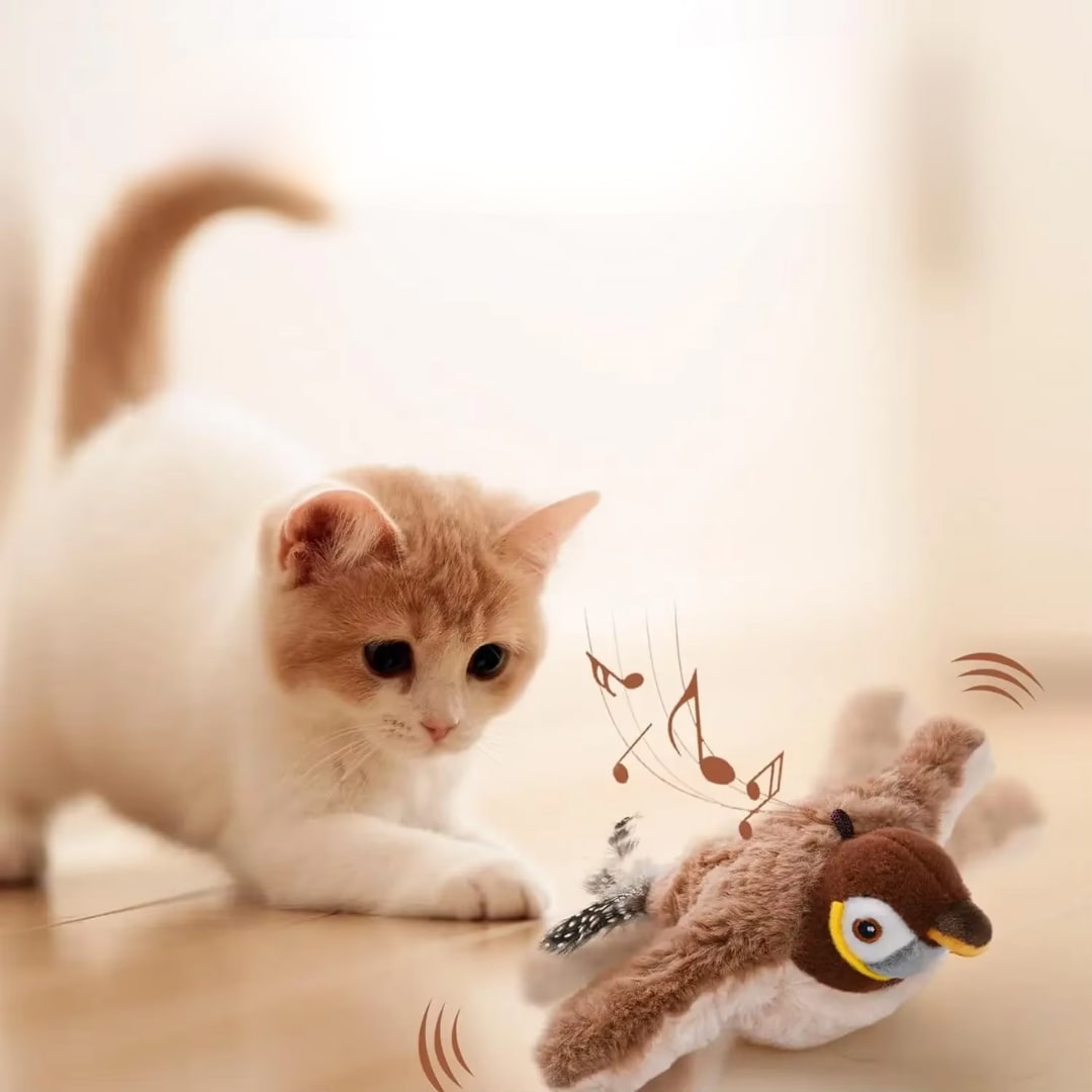 Exciting Fluttering Bird Cat Toy for Engaging Playtime