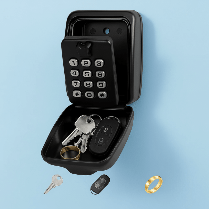 Weather-Resistant Key Vault for Safe Outdoor Access