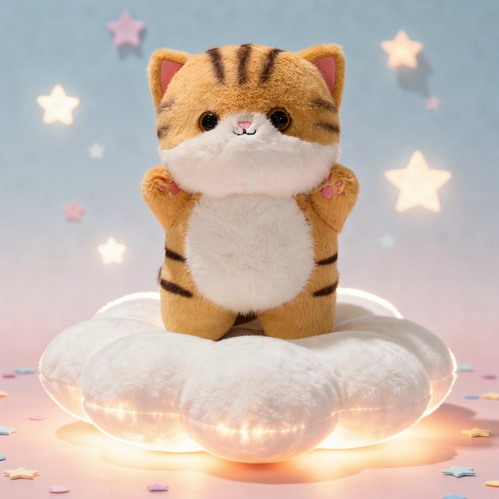 Cuddle Paws Plush Cat: Your Ideal Snuggle Buddy