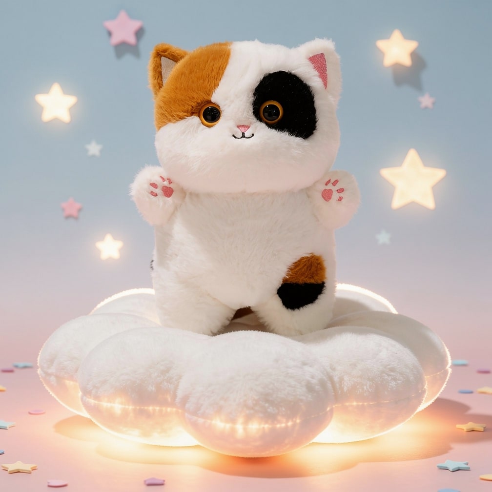 Cuddle Paws Plush Cat: Your Ideal Snuggle Buddy