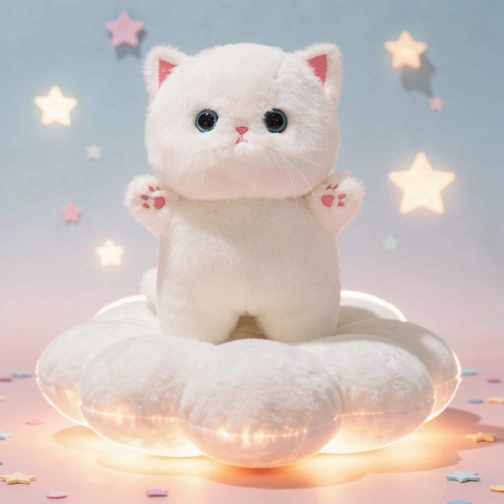 Cuddle Paws Plush Cat: Your Ideal Snuggle Buddy