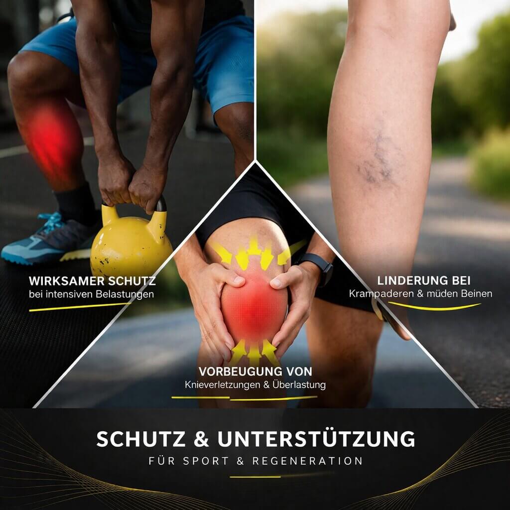 Dynamic Knee Support Sleeve | Ideal for Sports and Daily Use