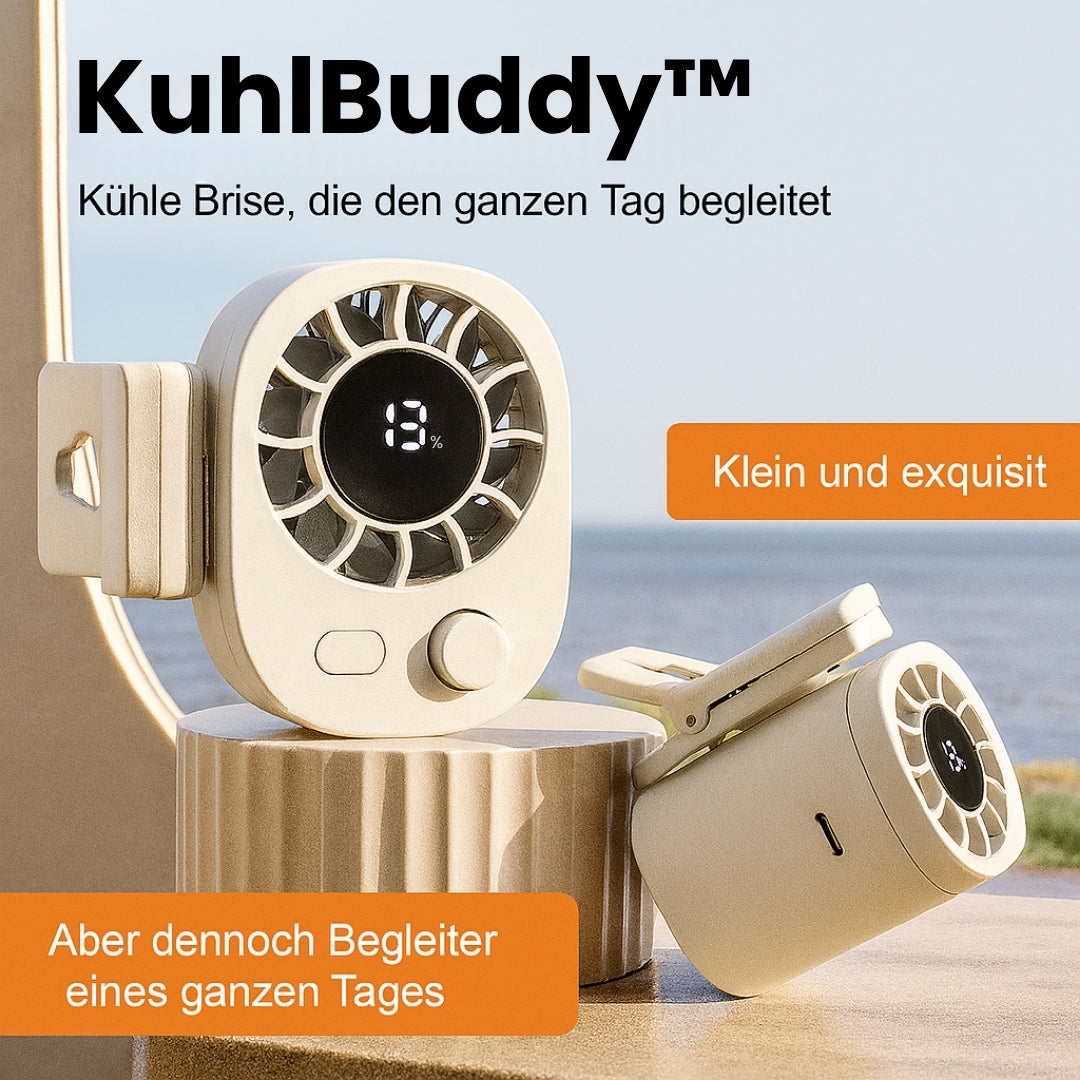 Portable Rechargeable Clip Fan | Compact & Whisper-Quiet Airflow