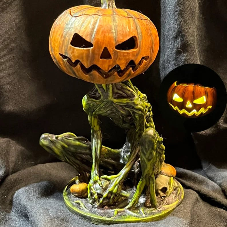 Spooktacular Pumpkin Decoration for Halloween Festivities