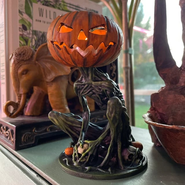 Spooktacular Pumpkin Decoration for Halloween Festivities