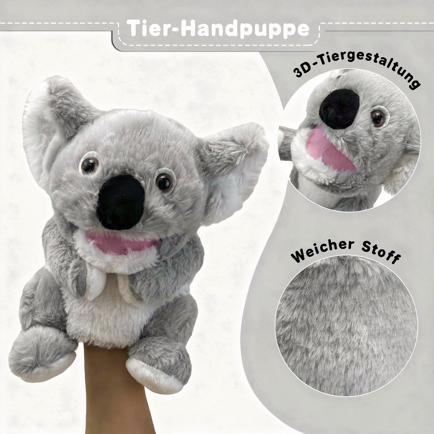 Interactive Plush Puppet for Engaging Playtime Fun