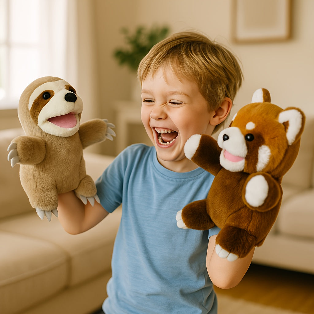 Interactive Plush Puppet for Engaging Playtime Fun