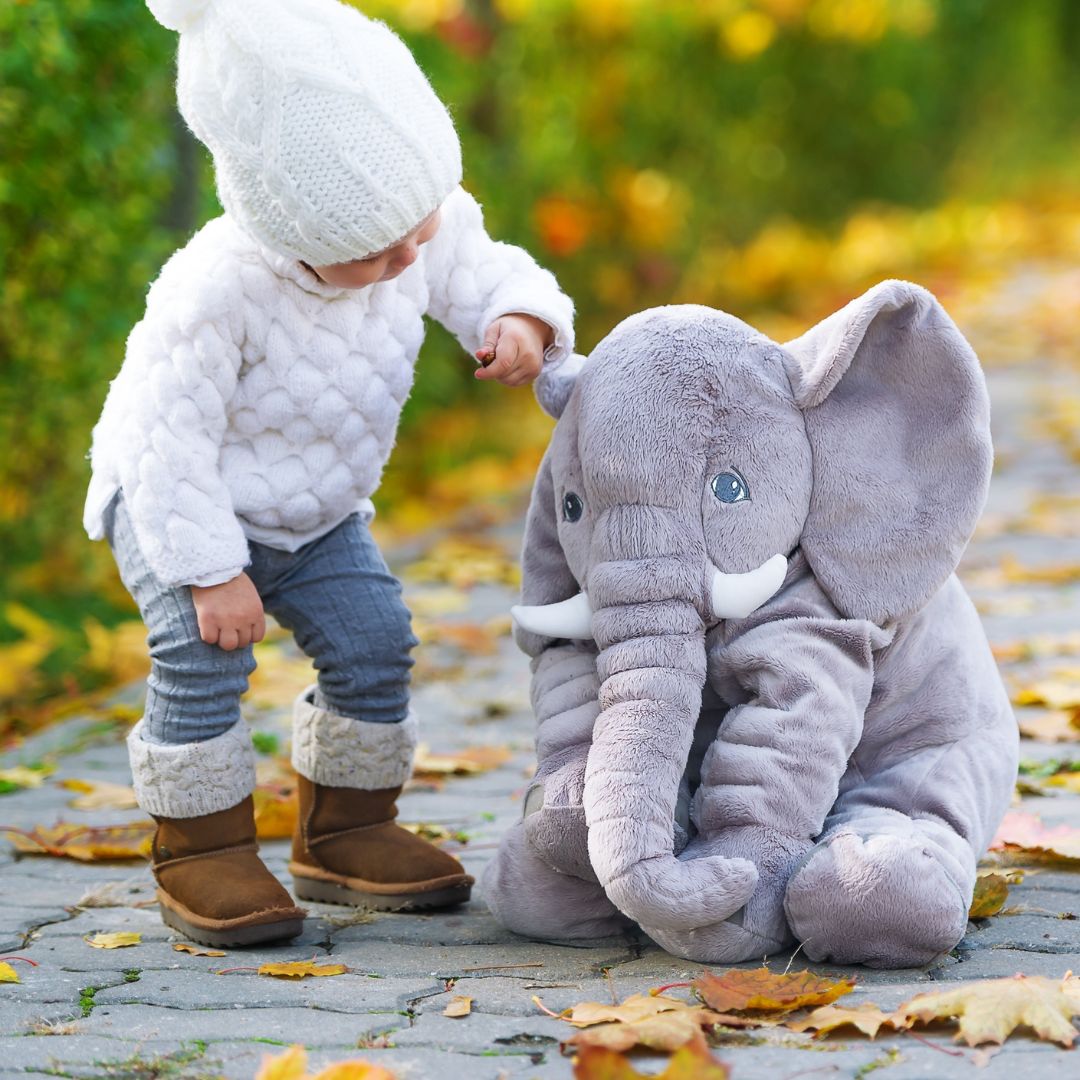 Adorable Plush Companion for Kids | Soft Toy Mini Elephant