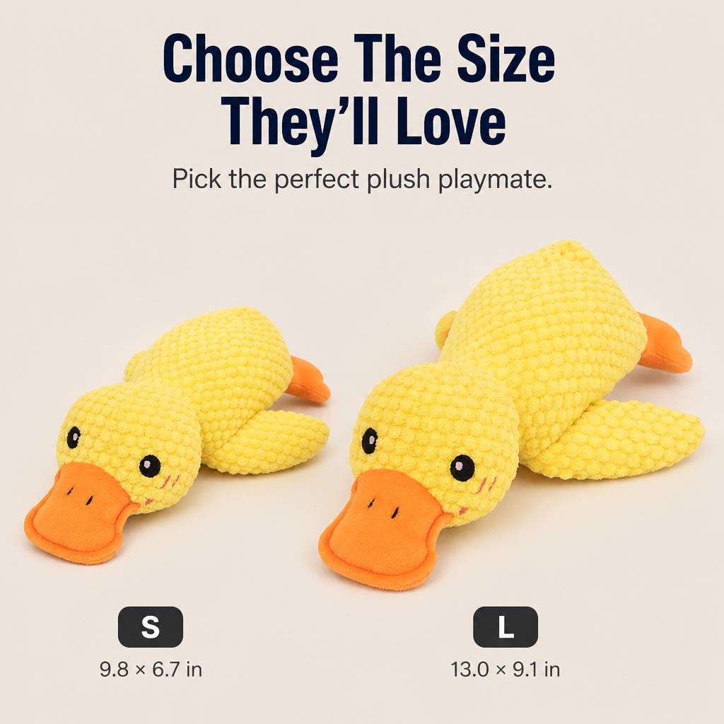 SnuggleBump™ Duck — Ignites Playful Joy and Soothes with Every Chew
