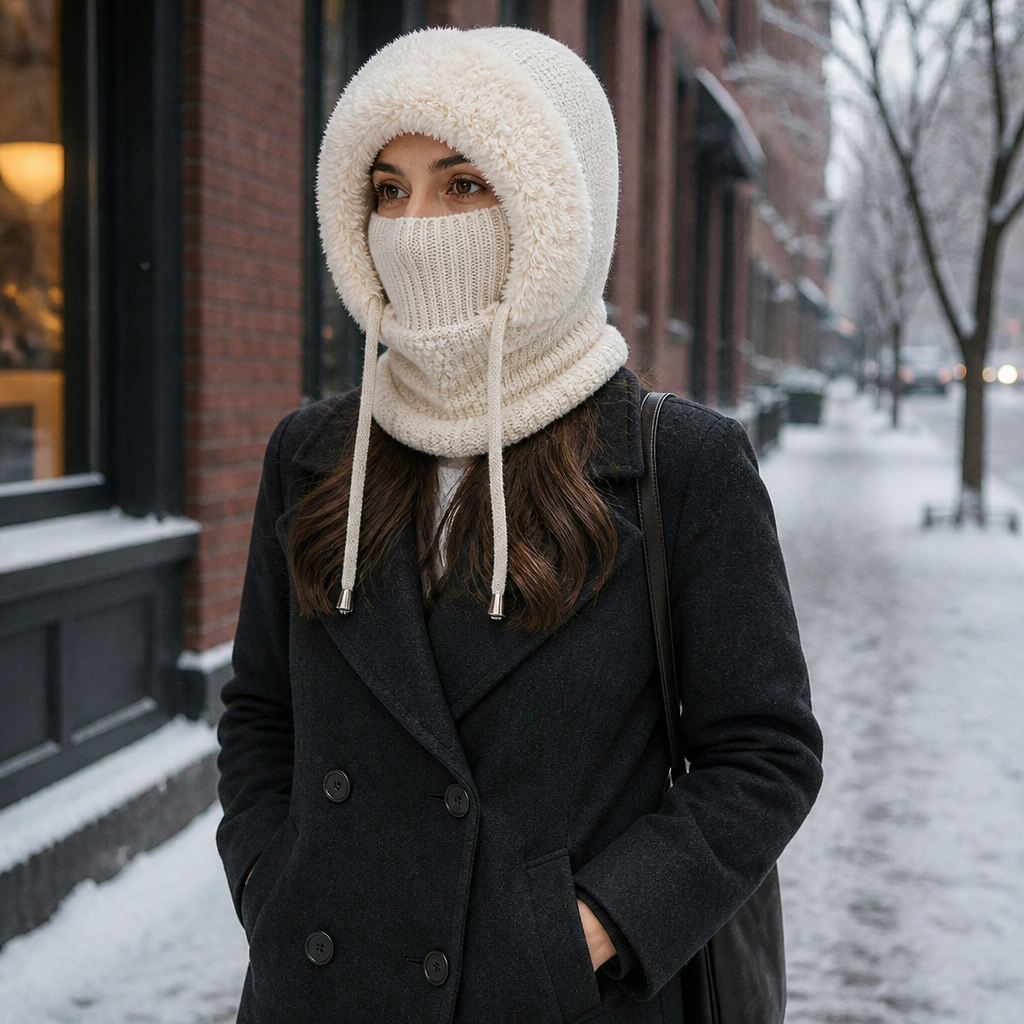 FreezeNoir™ — Wrap Yourself in Cozy, All-Day Warmth That Never Slips or Lets the Cold In