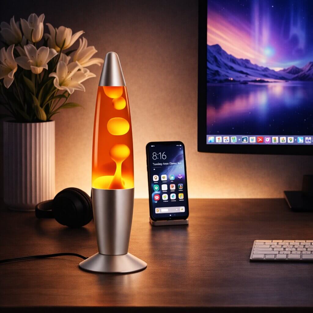 MoodGlow Lamp | Retro Decorative Light | AuraSphere