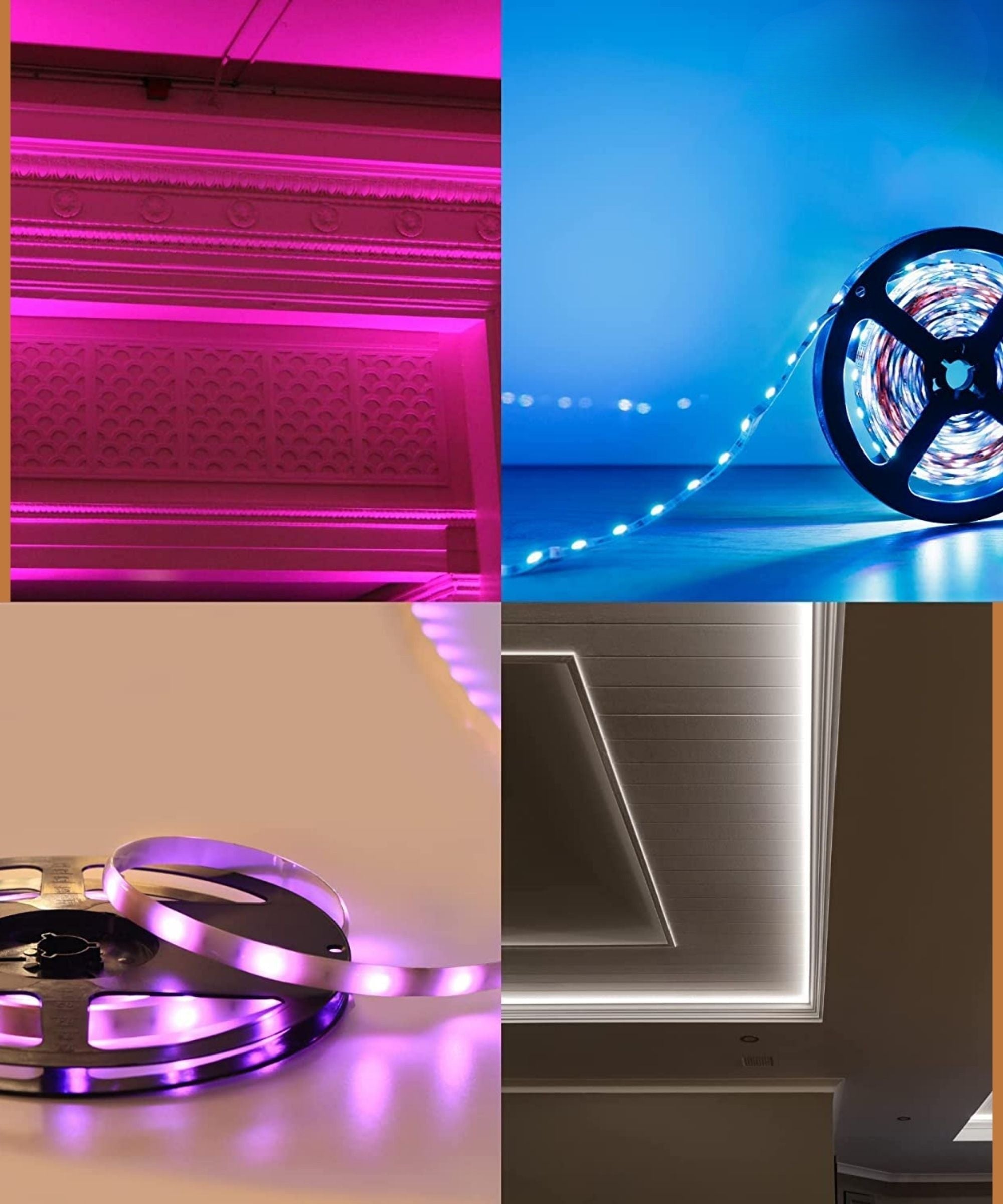 15-Meter Smart LED Light Strip with App & Remote Control