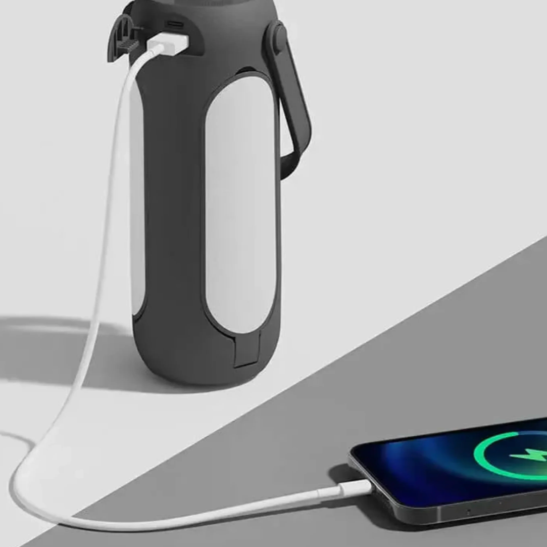Portable Outdoor Lamp with Powerbank – LightMaster