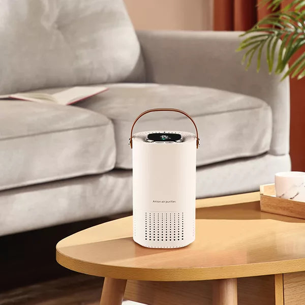 Compact Air Purifier with HEPA Filter for Home & Travel