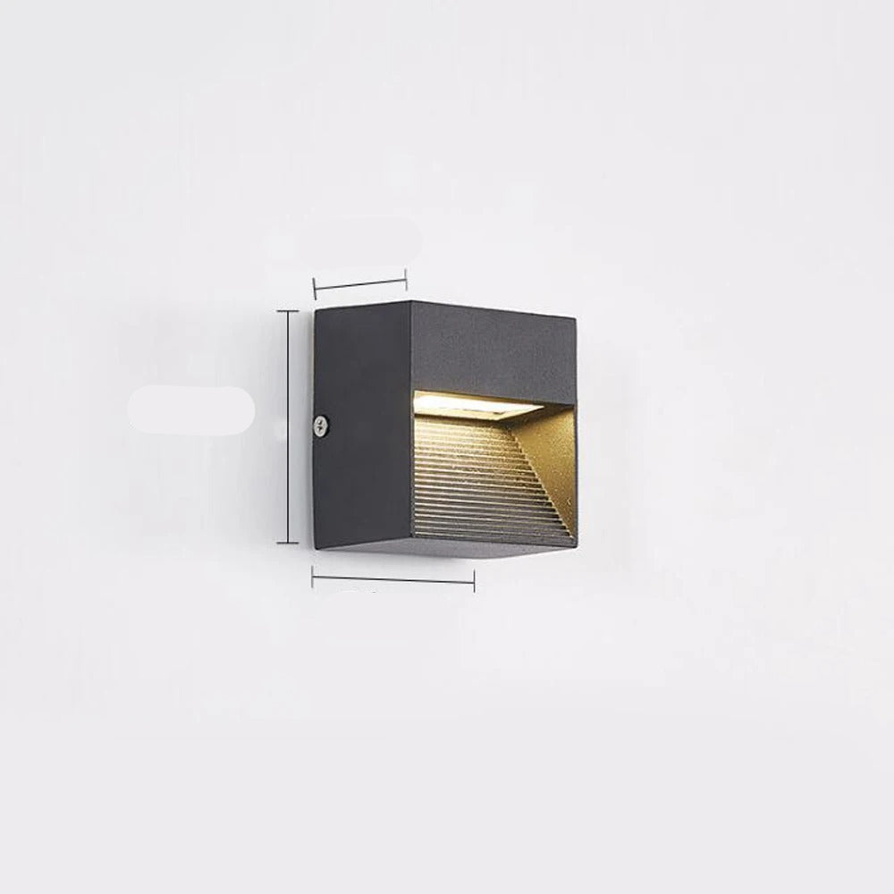 Outdoor LED Step Light with Motion Detection and Durable Design