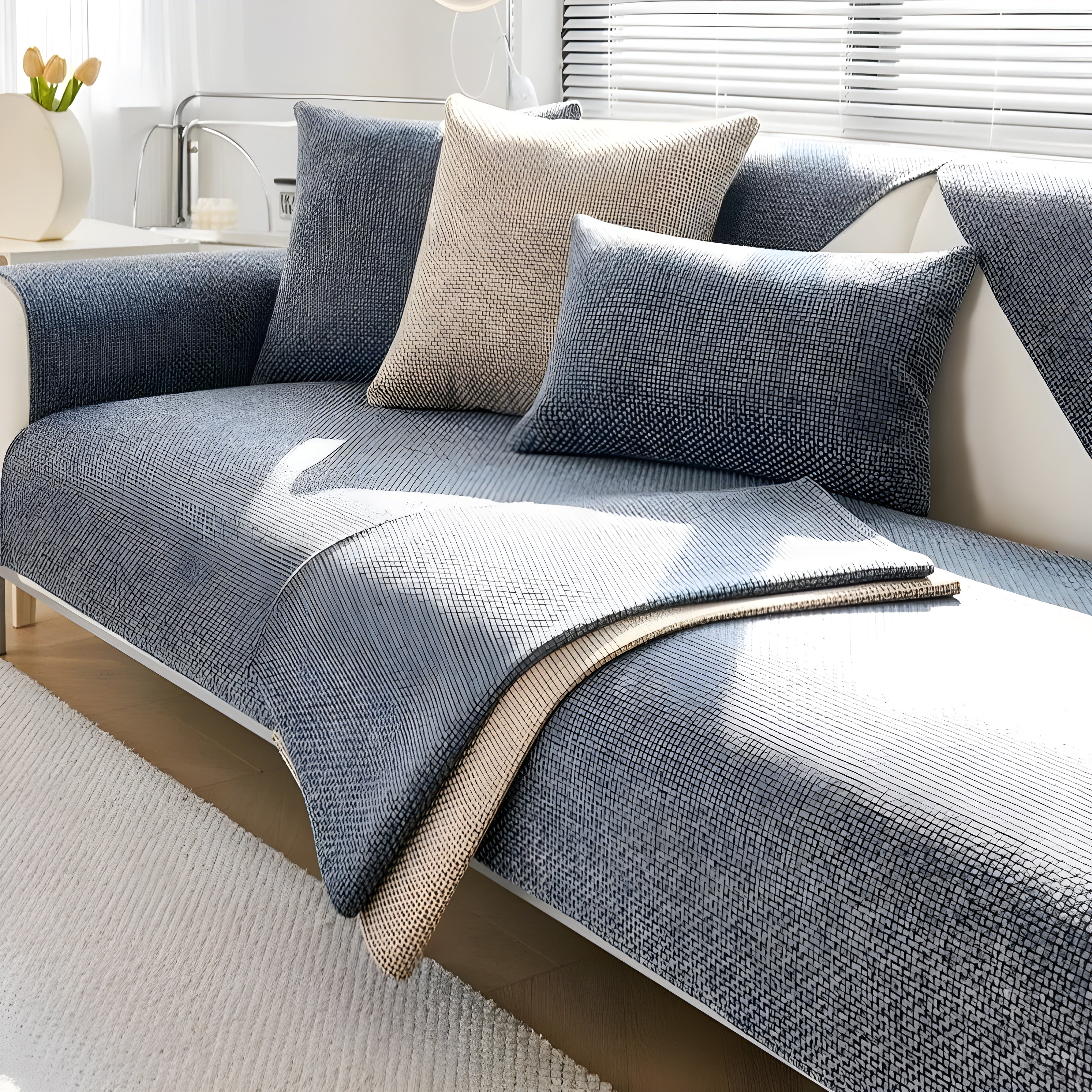 ComfortFit Sofa Protector – Elegant Cover for Everyday Use