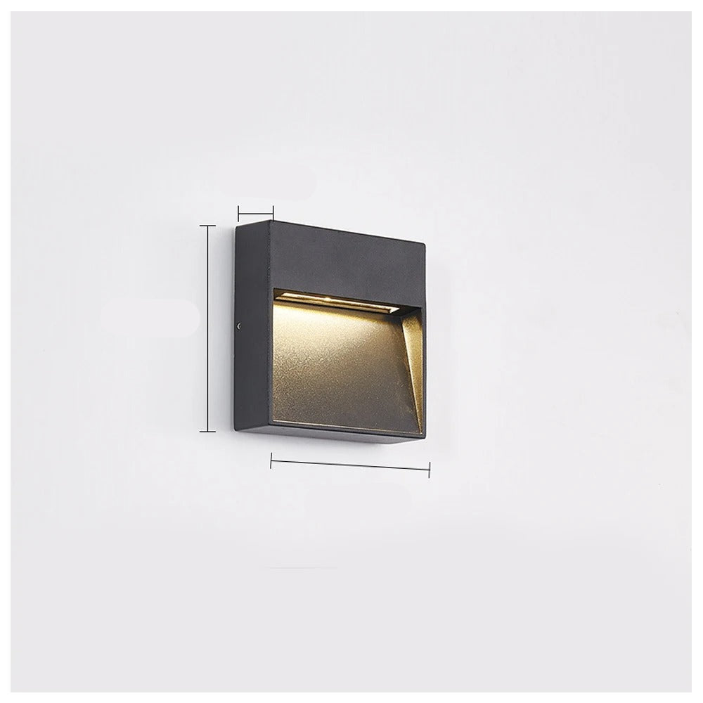 Outdoor LED Step Light with Motion Detection and Durable Design