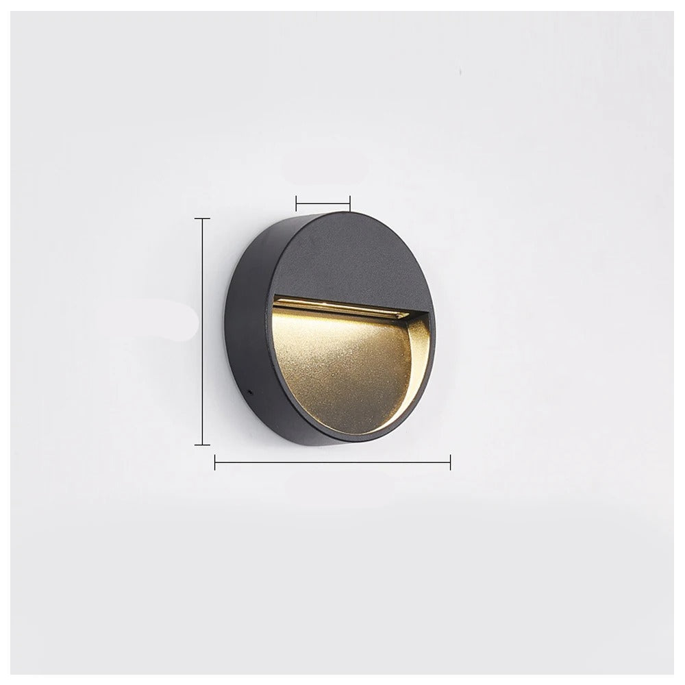 Outdoor LED Step Light with Motion Detection and Durable Design