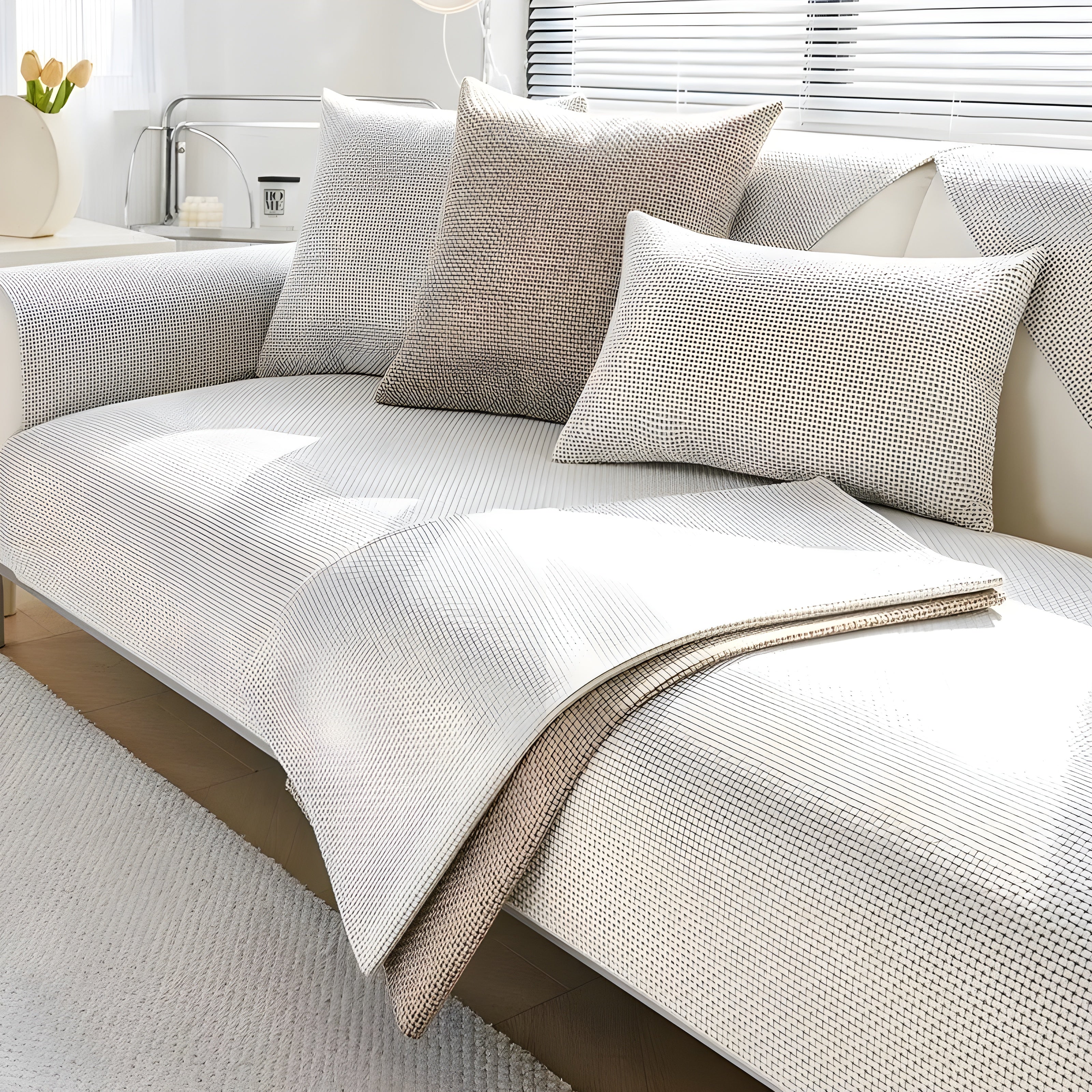 ComfortFit Sofa Protector – Elegant Cover for Everyday Use
