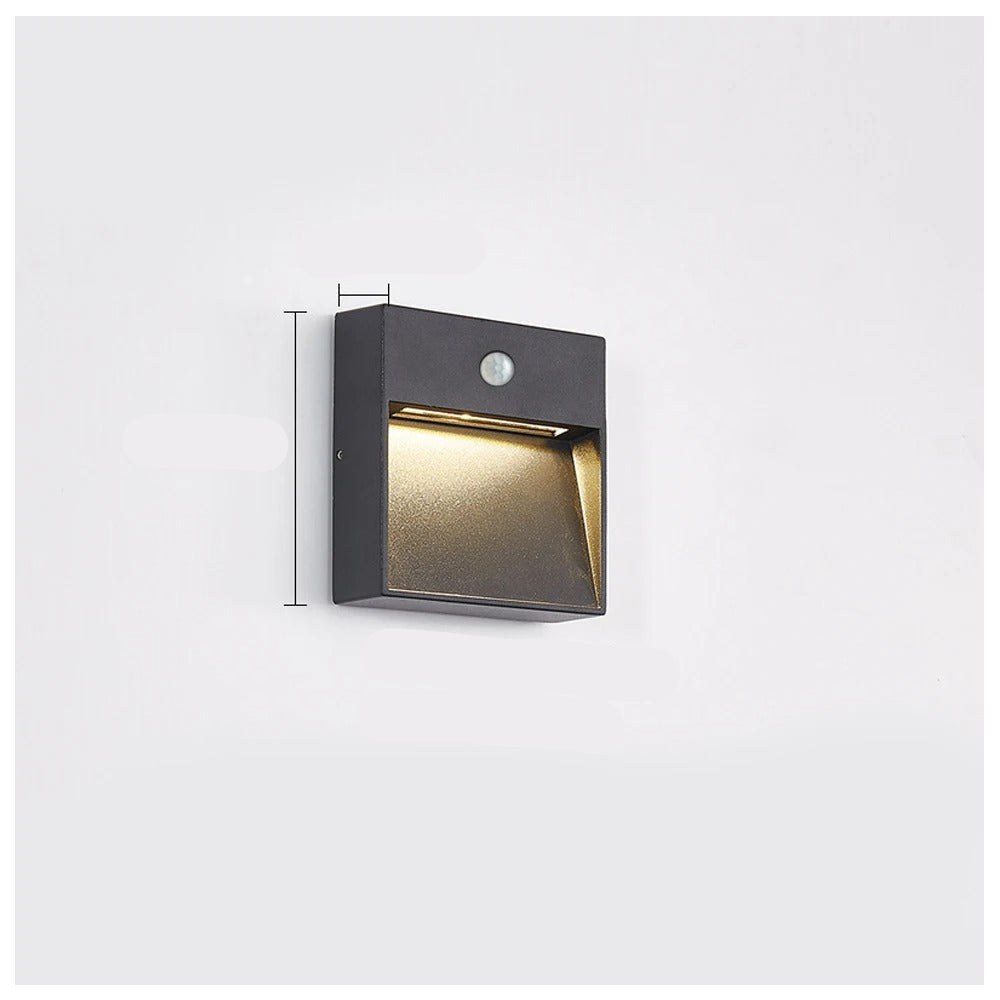Outdoor LED Step Light with Motion Detection and Durable Design