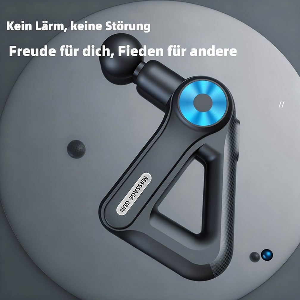 Versatile Massage Device with 9 Attachments for Total Relief