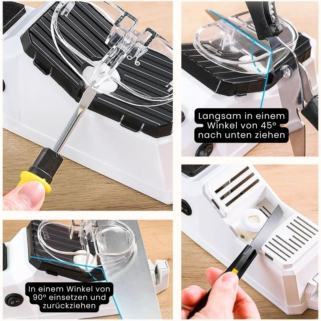 SharpChef Pro Electric Knife Sharpener | Effortless Precision