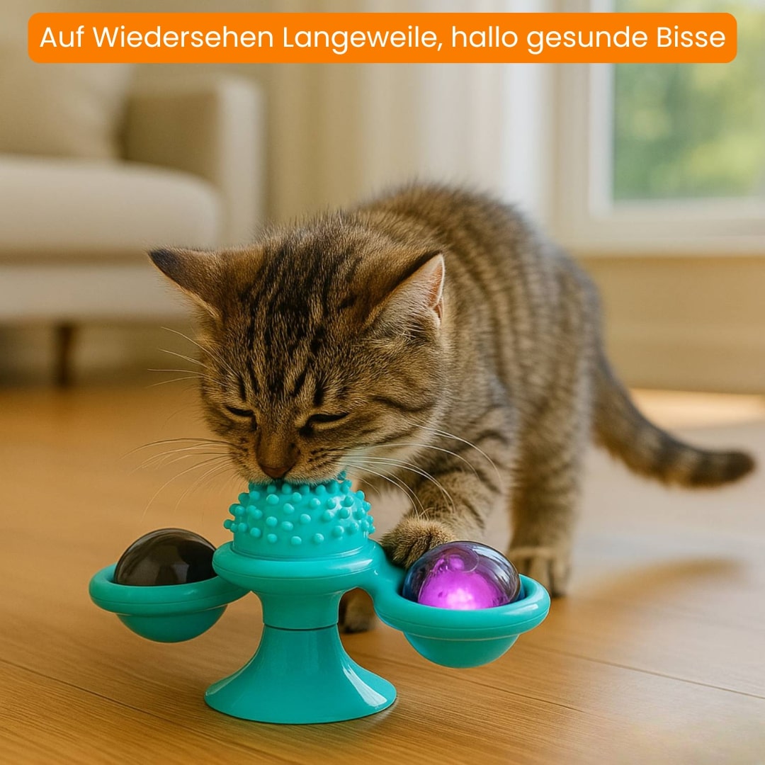 Interactive Cat Toy with Catnip – PouncePlay